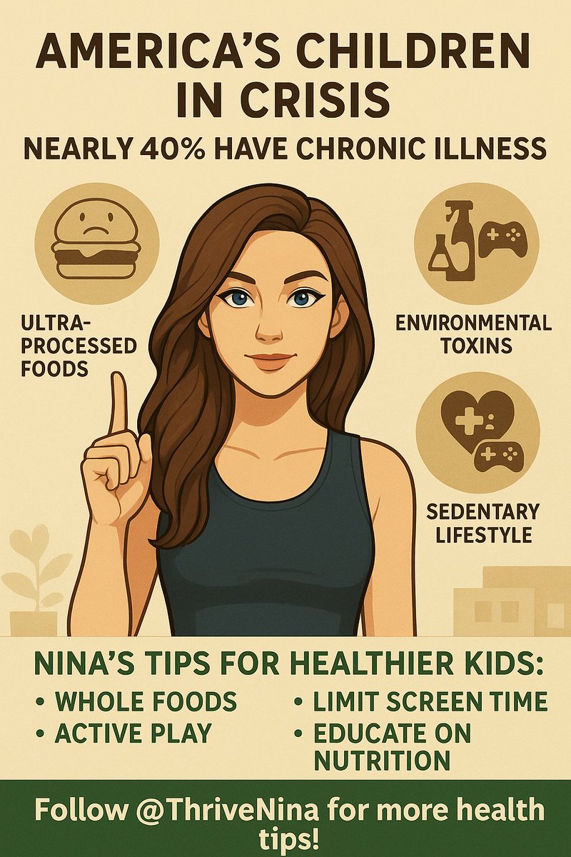 🚨 BREAKING: America's Children Face a Health Crisis

A recent report by the Make America Healthy Again (MAHA) Commission reveals that nearly 40% of U.S. children are affected by chronic illnesses, including obesity, mental health disorders, and allergies. 

Key Contributing