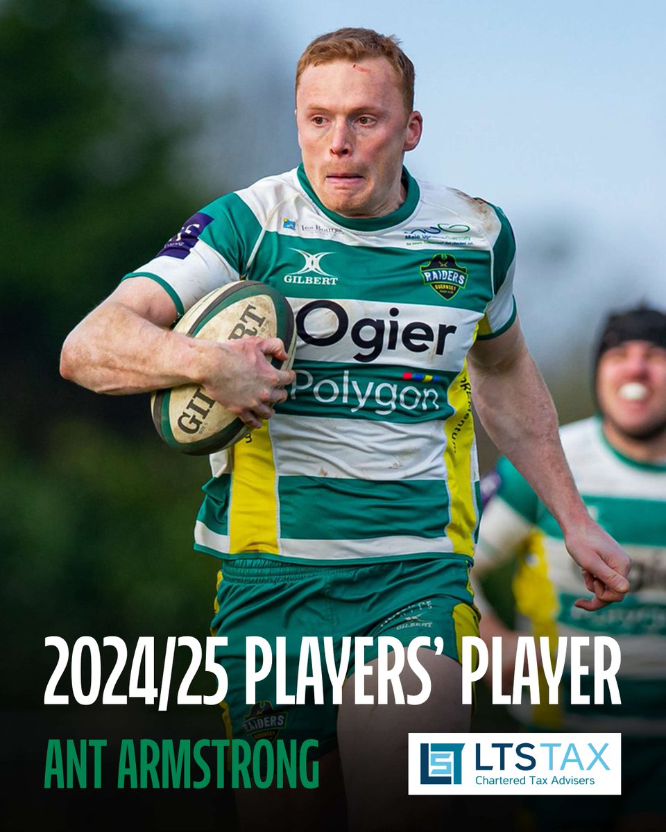 The 2024/25 players player of the season goes to Ant Armstrong! 👏

🇬🇬 | Ant is sponsored by LTS Tax. 

📸 | Guernsey Sport Photography 

Well done Ant 👏