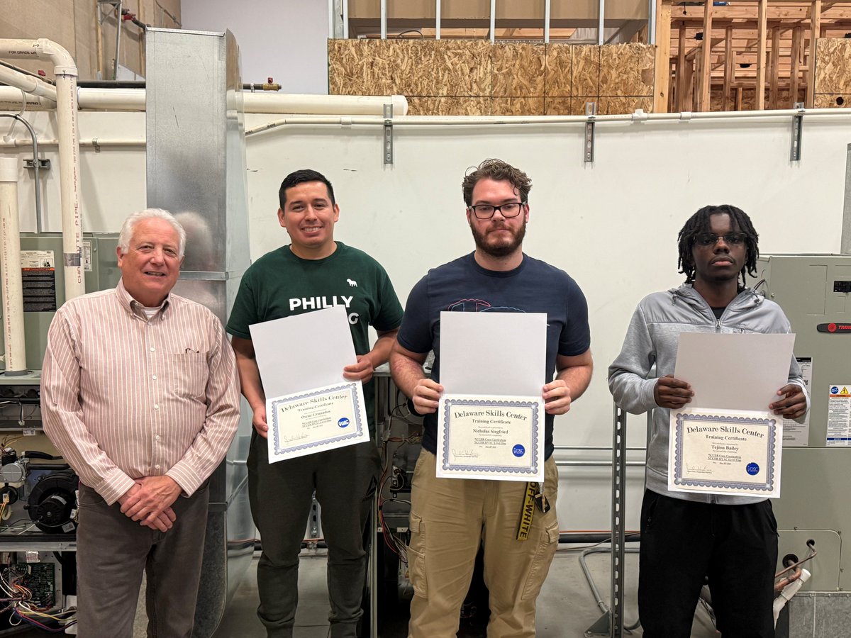 Kudos to these students for completing their HVAC training and finding employment before the training cycle officially ended! We are proud to see our students turn their goals into reality. #DSCWORKS #MAKEITHAPPEN #UNLOCKYOURFUTURE #ADULTEDWORKS #NCCVTWORKS