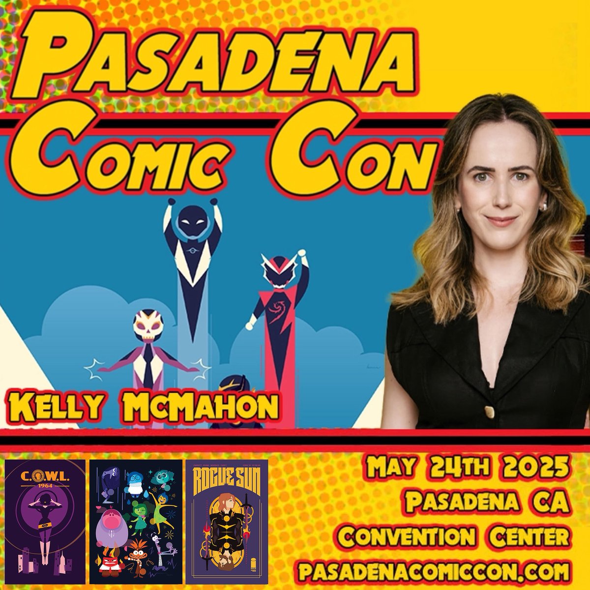 kmmcmdraws's tweet image. See you on Saturday Pasadena 🩷
@KyleDHiggins and I will be at booth 230 with all our latest goodies!