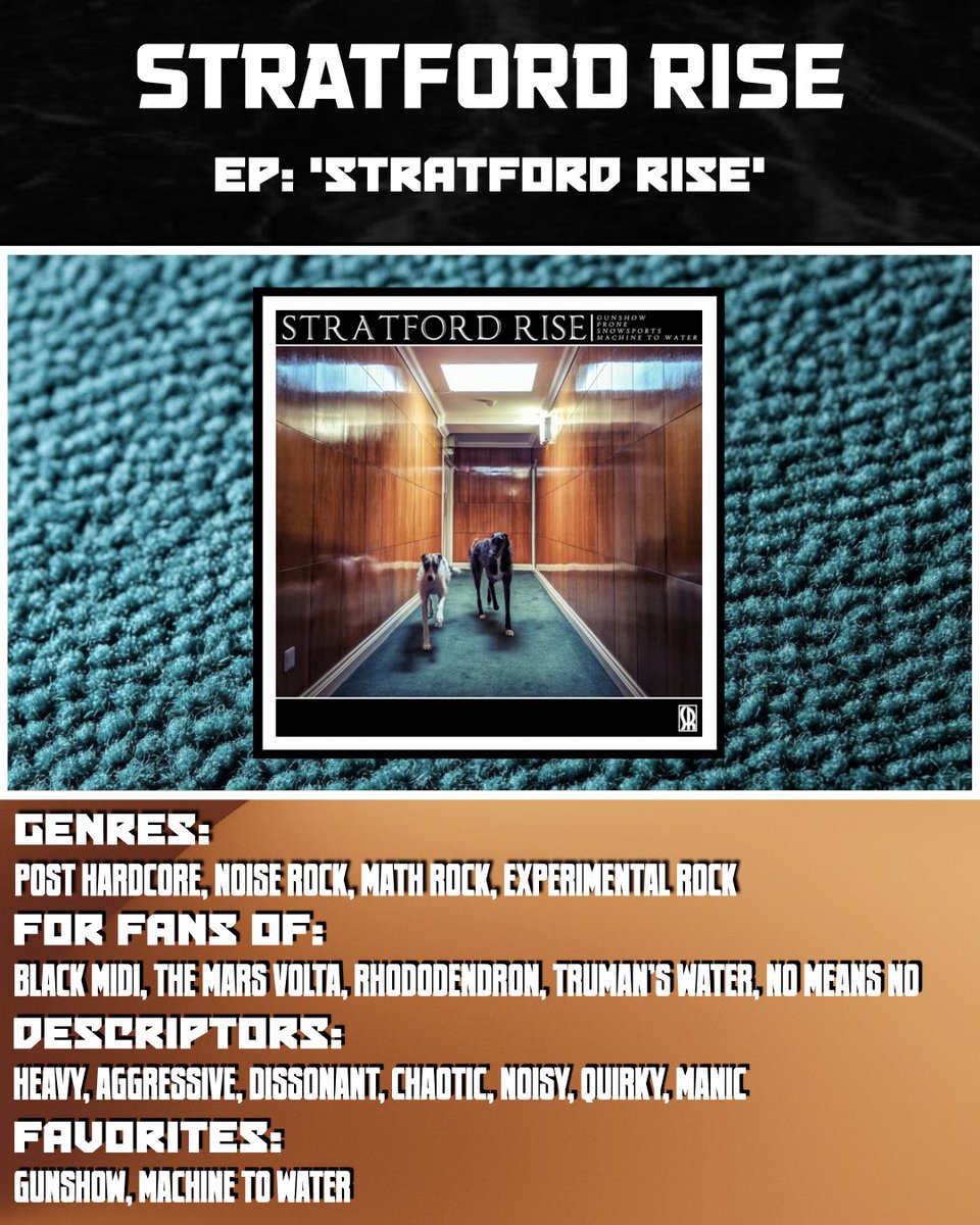 Stratford Rise erupt with noise rock chaos, 🎸 (5/6)