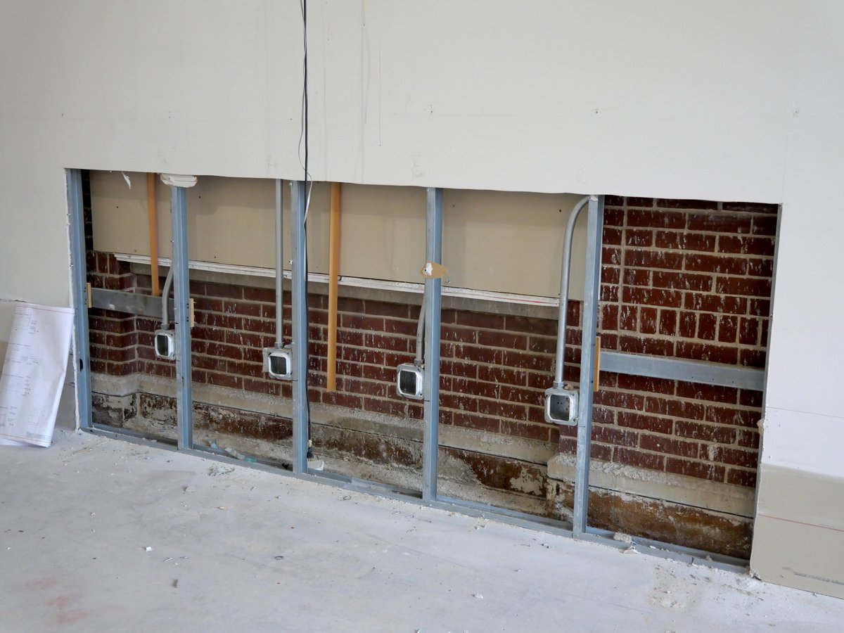 It’s summer, which means renovations! The Dana 132 classroom is receiving an overhaul this summer. Gone is the tiered seating. Look for a new, welcoming space for students to learn come the fall semester.