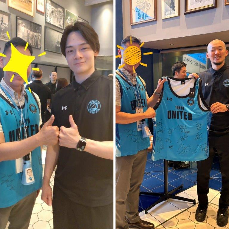 Kunihisa18's tweet photo. #ヒルトン東京有明 で #TUBC パートナー感謝祭。
1年間 #ブルラビ を楽しませてくれてありがとう❗
チームを離れる #長尾光輝 選手、#今林萌 選手にもお礼が言えて良かった❗
#宮田諭 選手の言葉はどうして毎回我々の心を打つのだろう❗
勝つことは手段❗目的は #makeunited
#ユナイト
#GoGoUNITED https://t.co/uRZAATNx9A