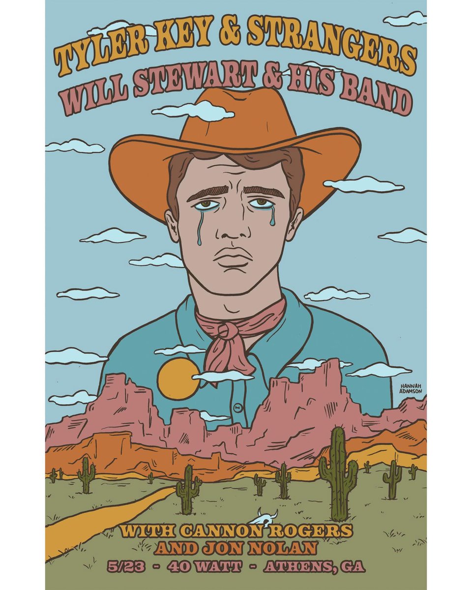 Tonight -  Friday May 23rd !
Tyler Key &amp; Strangers - Will Stewart &amp; His Band 
With Cannon Rogers-  Jon Nolan 
Tickets at Doors or online. 
Doors 7:00 PM Show 8:00 PM 
Ticket Link : - eventbrite.com/e/131293207818…