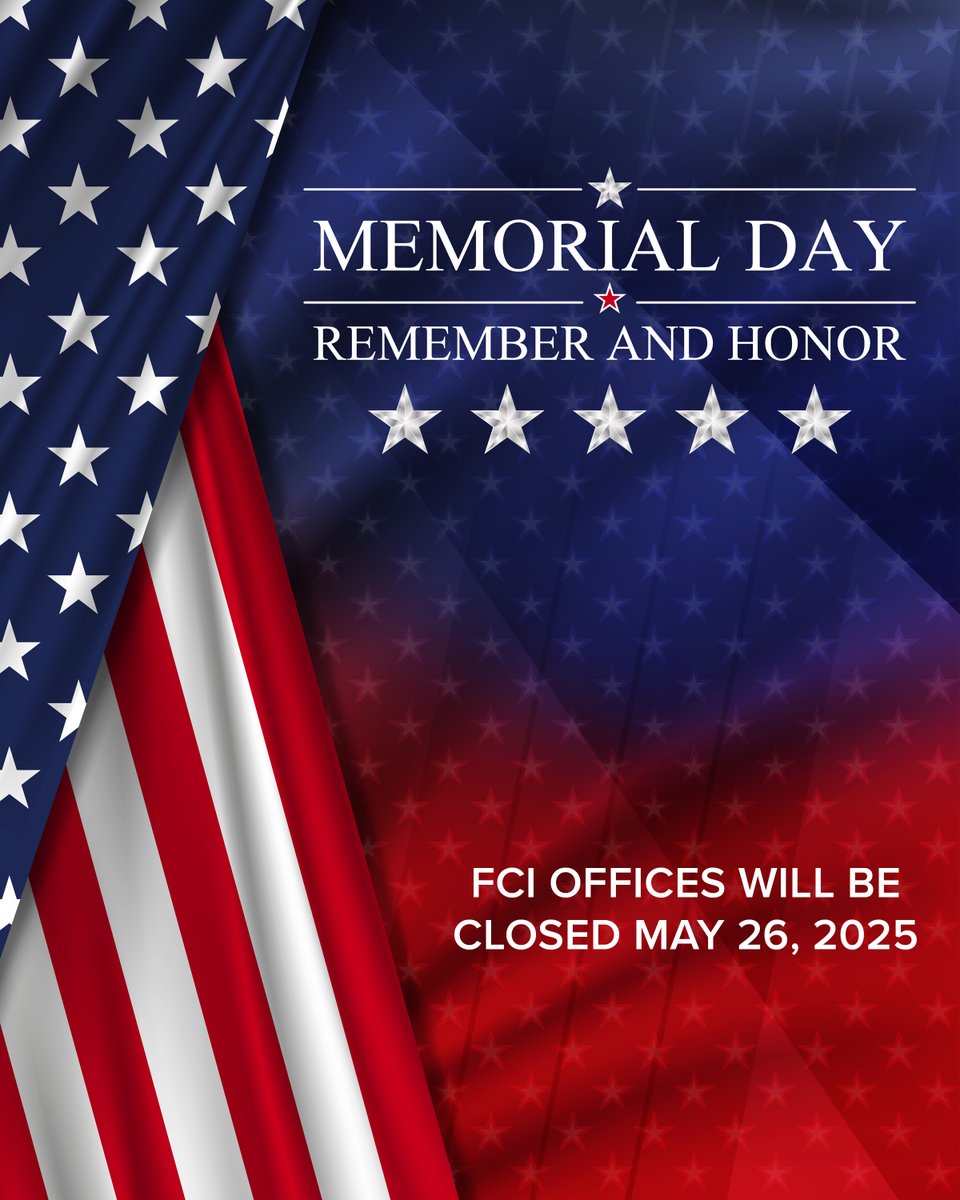 farmcreditIL's tweet photo. As you enjoy kick-off to summer this weekend with family and friends, join FCI in carving out time to honor those who have fallen while serving in the armed forces on this Memorial Day. https://t.co/RUp87GZ8ng