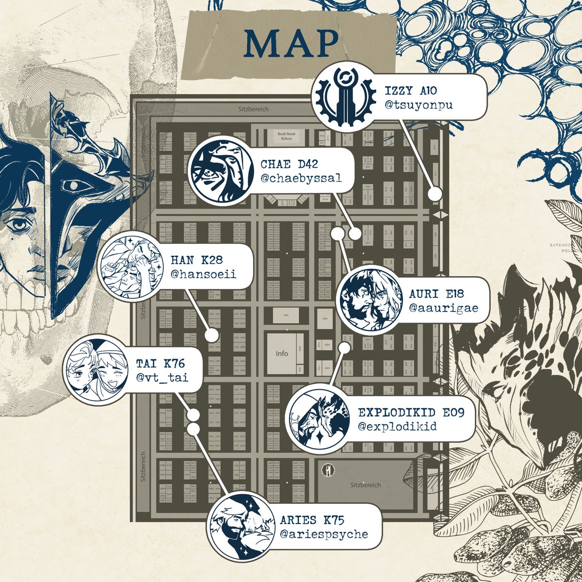 ✨Announcing “THE GLORIOUS EVOLUTION” our Jayvik Stamp Rally at Dokomi! ✨ 

Purchase the exclusive rally sticker at each participating booth to receive a stamp and redeem your completed sheet for a prize pack at booth 3E09!

#Dokomi2025 #artistsofdokomi2025 #jayvik