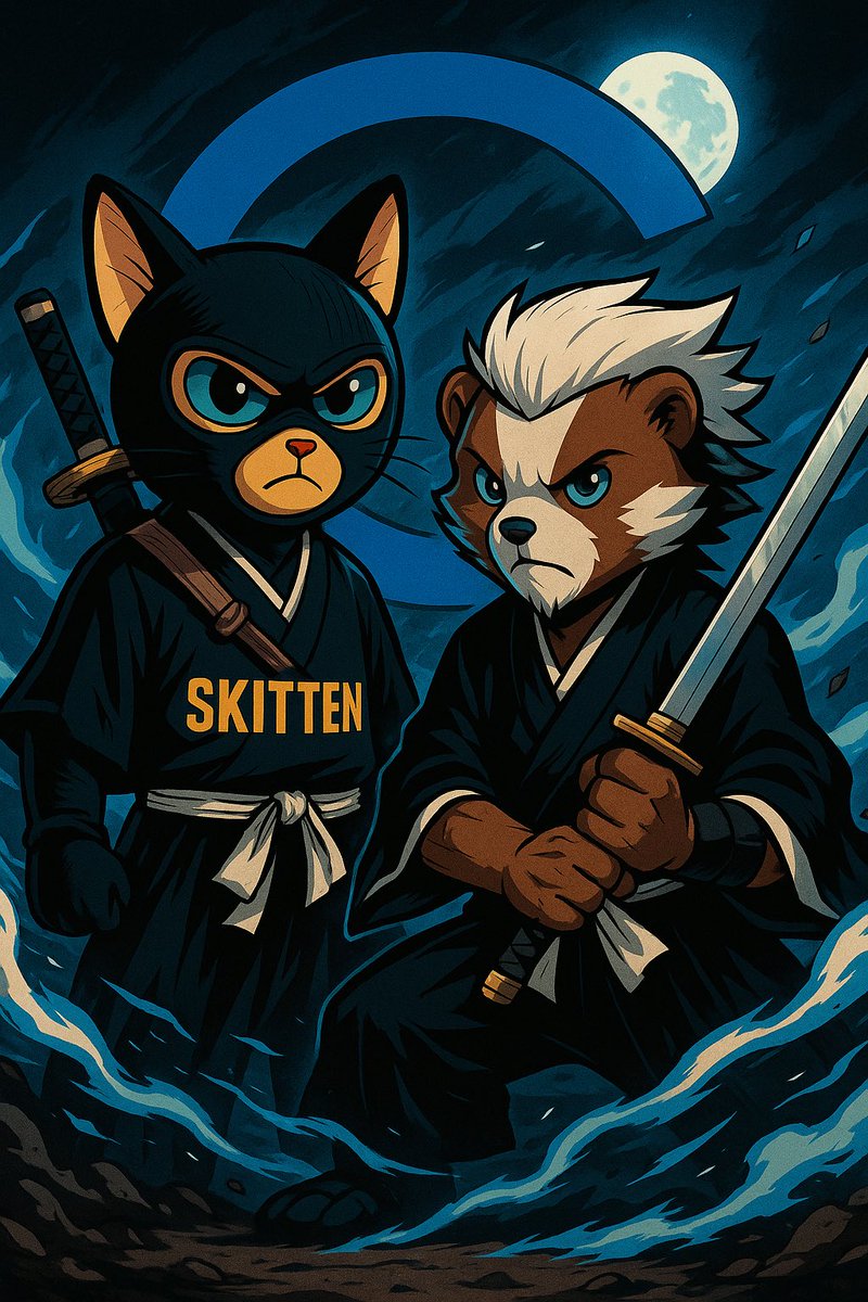 socialskitten's tweet photo. @OfficialSkitten @base @barrycoinbase @OfficialSkitten super cool partnership. Barry’s story lives on each Mint. https://t.co/kMS74VqAhN