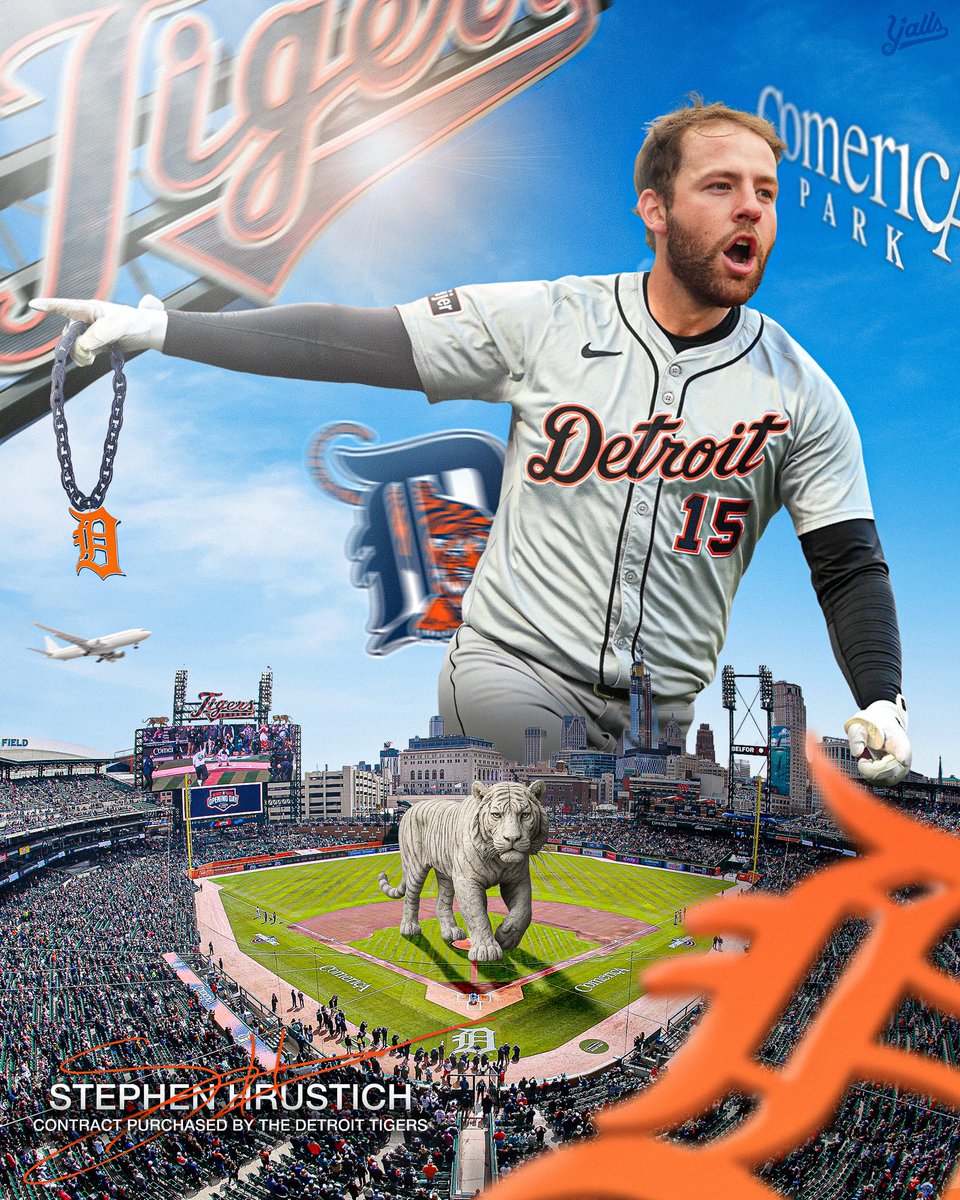 Florence Yโalls (@florence_yalls) on Twitter photo Weโre thrilled to announce that our superstar Outfielder, Stephen Hrustich, has had his contract purchased by the <a href="/tigers/">Detroit Tigers</a> Organization.
Thank you Rusty. #RepDetroit #MotorOn Weโre thrilled to announce that our superstar Outfielder, Stephen Hrustich, has had his contract purchased by the <a href="/tigers/">Detroit Tigers</a> Organization.
Thank you Rusty. #RepDetroit #MotorOn