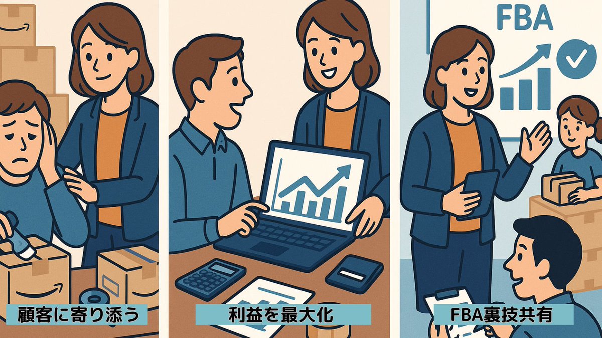 あくと@俺流納品代行 EC Seller Supporter tweet media