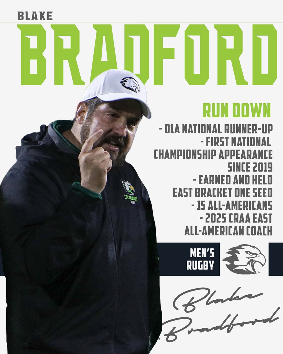 Life Running Eagles (@lifeuathletics) on Twitter photo π₯ ππππ ππ πππ ππππππππ π₯
We're excited to introduce our next nominees for the Life U Green Carpet Awards! Mark your calendars!! Our Coach of the Year will be announced on June 5th!!! π
Pt. 1
<a href="/Lifeuwrestling/">Life U Wrestling</a>
<a href="/LifeUMBB/">Life U Men's Basketball</a>
<a href="/lifeumrugby/">Life University Menβs Rugby</a> π₯ ππππ ππ πππ ππππππππ π₯
We're excited to introduce our next nominees for the Life U Green Carpet Awards! Mark your calendars!! Our Coach of the Year will be announced on June 5th!!! π
Pt. 1
<a href="/Lifeuwrestling/">Life U Wrestling</a>
<a href="/LifeUMBB/">Life U Men's Basketball</a>
<a href="/lifeumrugby/">Life University Menβs Rugby</a>