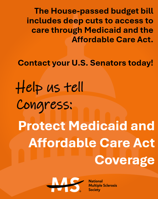MSactivist's tweet image. 📣Calling all MS Activists: contact your U.S. Senators today to help protect Medicaid and Affordable Care Act coverage! Take action: nmss.quorum.us/campaign/12565…