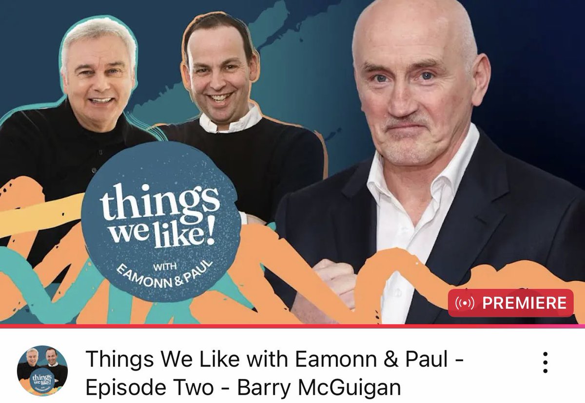 Thingswelikepod's tweet photo. Our brand new episode with the 🥊 legend @ClonesCyclone is available now

@EamonnHolmes @Coytey 

YouTube - https://t.co/eveenJNQLX

Spotify - https://t.co/cpRFlKugUS

Apple - https://t.co/CM8aep6tkg https://t.co/2WJAhhxqD8