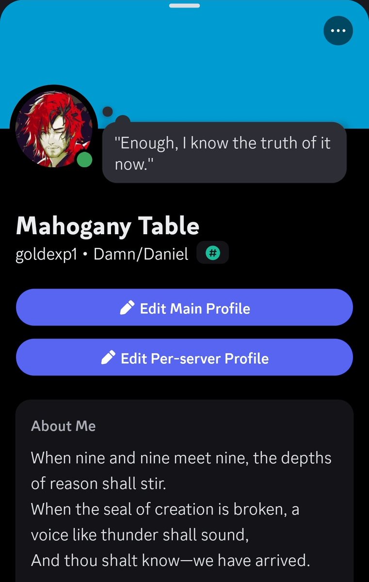 // If Twitter goes down again find me here teehee