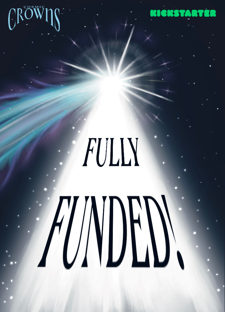 Cosmic Crowns is funded! Thank you all for the support, we did it! But it isn’t over yet… There’s still one week left to join the cosmic war and make your pledge. Don’t miss your chance to be part of it! kickstarter.com/projects/sumai…

#tabletopgame #kickstarter #playingcards