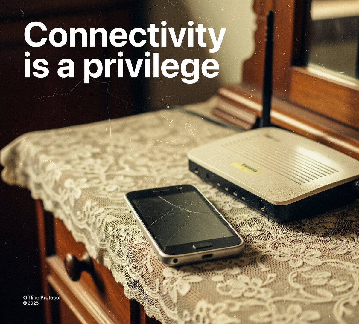 Over the past few weeks I've been rejected or ghosted by VCs who believe things like "everyone will soon have internet," "Bluetooth will become obsolete," "Starlink will solve everything," and the list of ignorant statements go on.

The people who don't echo these statements are