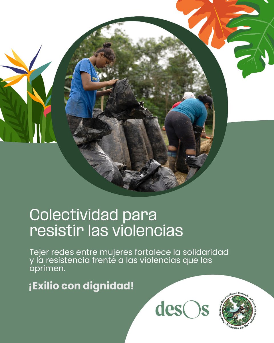 🧶Cuando las mujeres se juntan, las violencias disminuyen🧶 

En medio del exilio y las dificultades, tejer redes entre mujeres campesinas e indígenas nicaragüenses exiliadas se ha convertido en una poderosa forma de acompañarse, resistir y cuidarse frente a quienes intentan