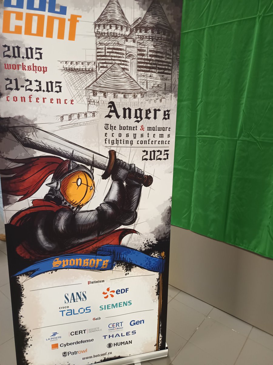 Tera0017's tweet photo. #Botconf2025 summary:
Fantastic talks, great to see again familiar faces and meet new ones. And super happy to have presented two @_CPResearch_ researches at #Botconf.
See you all next year! https://t.co/2F8N9BwnP4