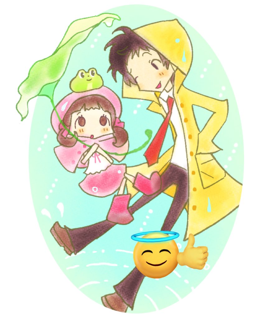 아크릴 오면 같이 자랑하려구 했는데 못참고 올려버리기… C’mon님의 갓갓 꺼미션입니다… 너무너무 살앙스럽고 귀여운 나나코와 아다치 그림이야…… 😭😭😭🥹🥹🥹👍👍👍❤️❤️❤️💥💥💥