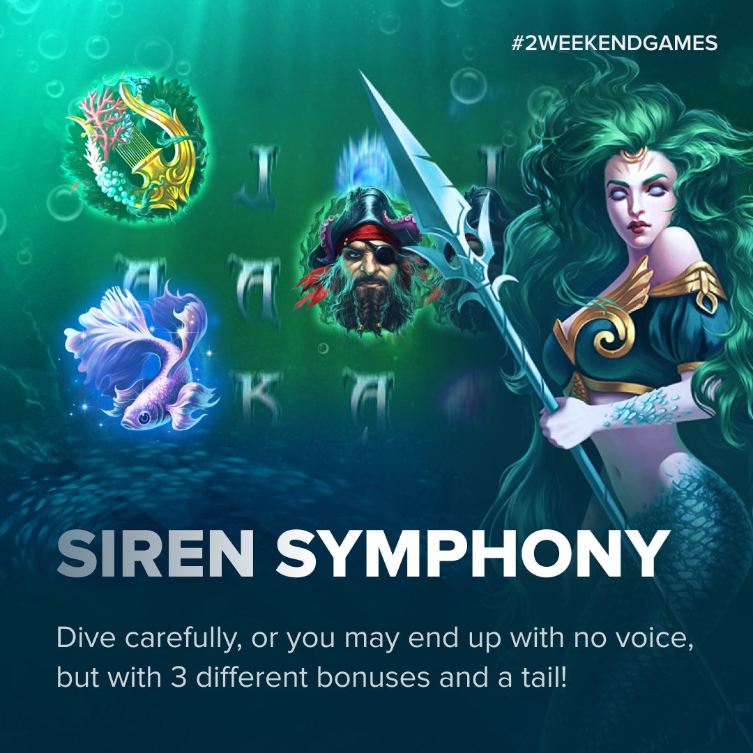 We know what you did last weekend😈Ok, just kidding. But we know what you're doing this weekend. Check out our 2 sea slots and catch some luck there🍀