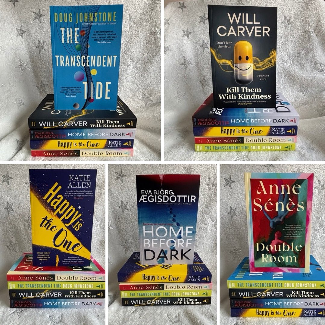 Jen Lucas ✍🐈📖🦩📚 (@jenmedbkreviews) on Twitter photo Absolutely thrilled with this bumper stack of books courtesy of <a href="/OrendaBooks/">Karen Sullivan 🇺🇦🇨🇦🇬🇧</a>
The Transcendent Tide by Doug Johnstone
Kill Them With Kindness by <a href="/will_carver/">Will Carver</a>
Happy Is The One by <a href="/KtAllenWriting/">Katie Allen</a>
Home Before Dark by <a href="/evaaegisdottir/">Eva Björg Ægisdóttir</a>
Double Room by Anne Senes.
#teamorenda #books Absolutely thrilled with this bumper stack of books courtesy of <a href="/OrendaBooks/">Karen Sullivan 🇺🇦🇨🇦🇬🇧</a>
The Transcendent Tide by Doug Johnstone
Kill Them With Kindness by <a href="/will_carver/">Will Carver</a>
Happy Is The One by <a href="/KtAllenWriting/">Katie Allen</a>
Home Before Dark by <a href="/evaaegisdottir/">Eva Björg Ægisdóttir</a>
Double Room by Anne Senes.
#teamorenda #books