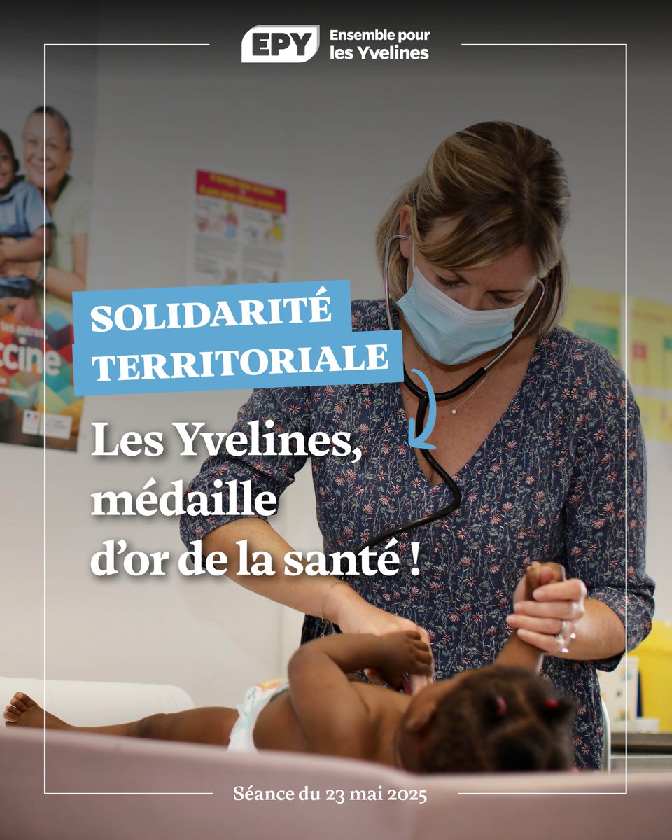 Ensemble #Yvelines (@epyvelines) on Twitter photo ✅ C’est voté en séance !
Le Département <a href="/Les_Yvelines/">Les Yvelines</a> et la CPAM s’associent pour renforcer le dépistage dans les écoles maternelles.
95 % des enfants yvelinois bénéficient d’un bilan de santé : un record en France !
#Prévention #Santé #Enfance #Yvelines #Solidarité ✅ C’est voté en séance !
Le Département <a href="/Les_Yvelines/">Les Yvelines</a> et la CPAM s’associent pour renforcer le dépistage dans les écoles maternelles.
95 % des enfants yvelinois bénéficient d’un bilan de santé : un record en France !
#Prévention #Santé #Enfance #Yvelines #Solidarité
