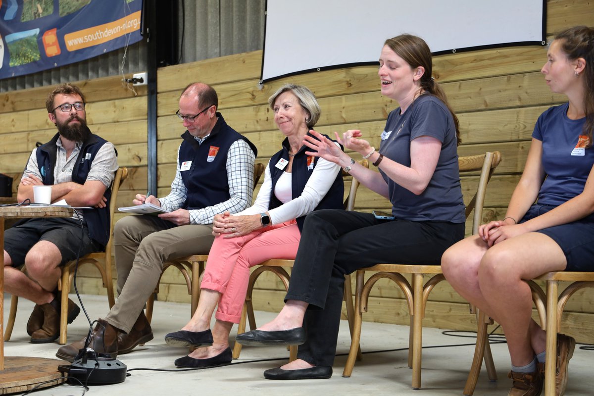 We welcomed farmers to our conference  'Living Landscape- Working Farms. Thanks to Stuart Hext @LuscombeMayeRural and Harriet Bell Regenerative  Lead <a href="/Riverford/">Riverford</a>  #FiPL , #30by30,  #Accessforall   #LifeonTheEdge <a href="/DefraGovUK/">Defra UK</a>  <a href="/NaturalEngland/">Natural England</a>  #sustainablefarms