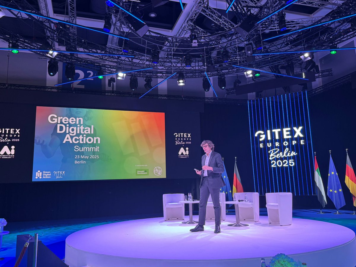 Tomas Lamanauskas (@tlamanauskas) on Twitter photo As #GreenDigitalAction Summit at #GITEX wraps, towards @COP30noBrasil, we should work on
🌍stronger measurement of digital’s impact
📝renewed commitments&
🎯concrete action to scale impact
See you <a href="/AIforGood/">AI for Good 🇺🇳 #AIforGood</a> to continue our work!
🙏@GITEXEurope <a href="/Umweltbundesamt/">Umweltbundesamt</a> & <a href="/ITU/">Int’l Telecommunication Union</a> team As #GreenDigitalAction Summit at #GITEX wraps, towards @COP30noBrasil, we should work on
🌍stronger measurement of digital’s impact
📝renewed commitments&
🎯concrete action to scale impact
See you <a href="/AIforGood/">AI for Good 🇺🇳 #AIforGood</a> to continue our work!
🙏@GITEXEurope <a href="/Umweltbundesamt/">Umweltbundesamt</a> & <a href="/ITU/">Int’l Telecommunication Union</a> team