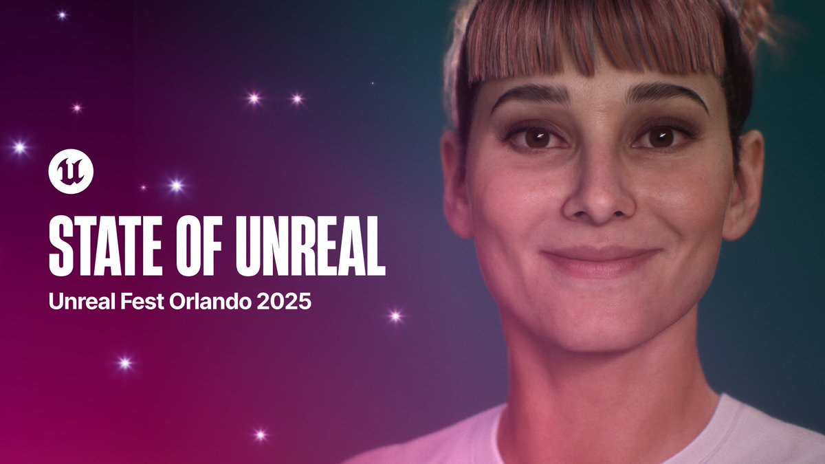 Unreal Engine (@unrealengine) on Twitter photo MetaHuman's most powerful digital human toolset yet 🚶
Tune in to the State of Unreal on June 3 at 9:30 AM EDT to hear more about the MetaHuman workflow in Unreal Engine with Matt Workman(<a href="/cinedatabase/">Matt Workman</a>)!
epic.gm/state-of-unrea… MetaHuman's most powerful digital human toolset yet 🚶
Tune in to the State of Unreal on June 3 at 9:30 AM EDT to hear more about the MetaHuman workflow in Unreal Engine with Matt Workman(<a href="/cinedatabase/">Matt Workman</a>)!
epic.gm/state-of-unrea…