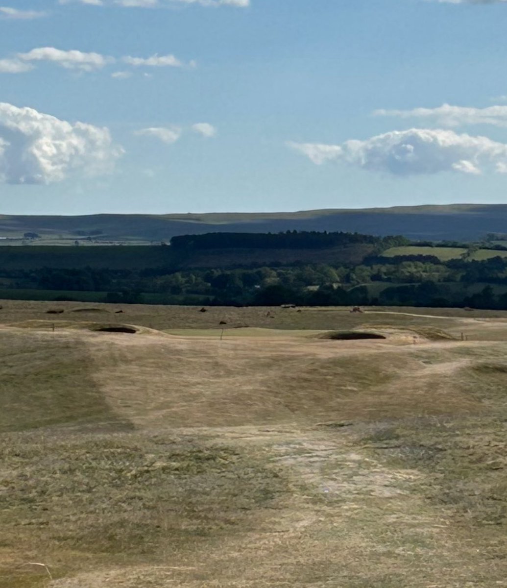 A few pics of the course after the driest spring on record