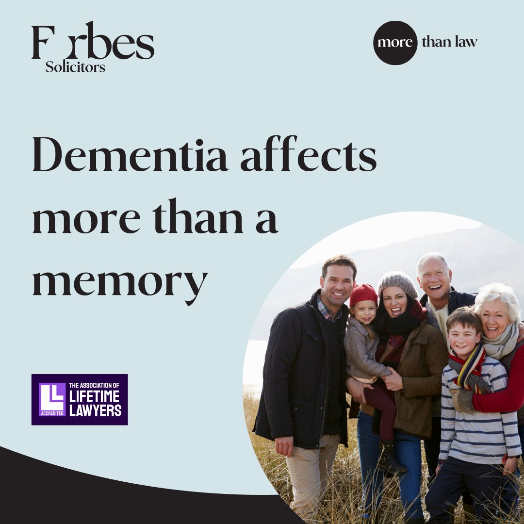 Dementia affects more than memory- it touches families, relationships &amp; futures.

Our Family Law &amp; Probate teams offer clear, compassionate support with Wills, LPA. Trusts &amp; Disputes. 

Early advice prevents future conflict. 

#DementiaSupport #MorethanLaw