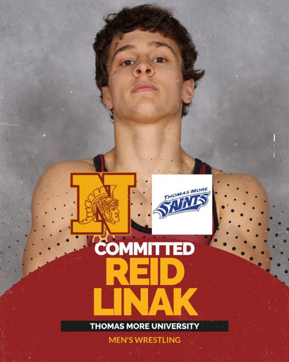 Congrats to Reid on continuing his wrestling career at Thomas More University! #ALLN