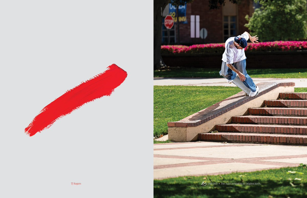 éS Skateboarding 🛹 (@esskateboarding) on Twitter photo TJ Rogers backside noseblunt in the Accel.
New in the latest <a href="/thrashermag/">Thrasher Magazine</a>
📷 @kyleseidler
📷 #eS_ACCEL TJ Rogers backside noseblunt in the Accel.
New in the latest <a href="/thrashermag/">Thrasher Magazine</a>
📷 @kyleseidler
📷 #eS_ACCEL