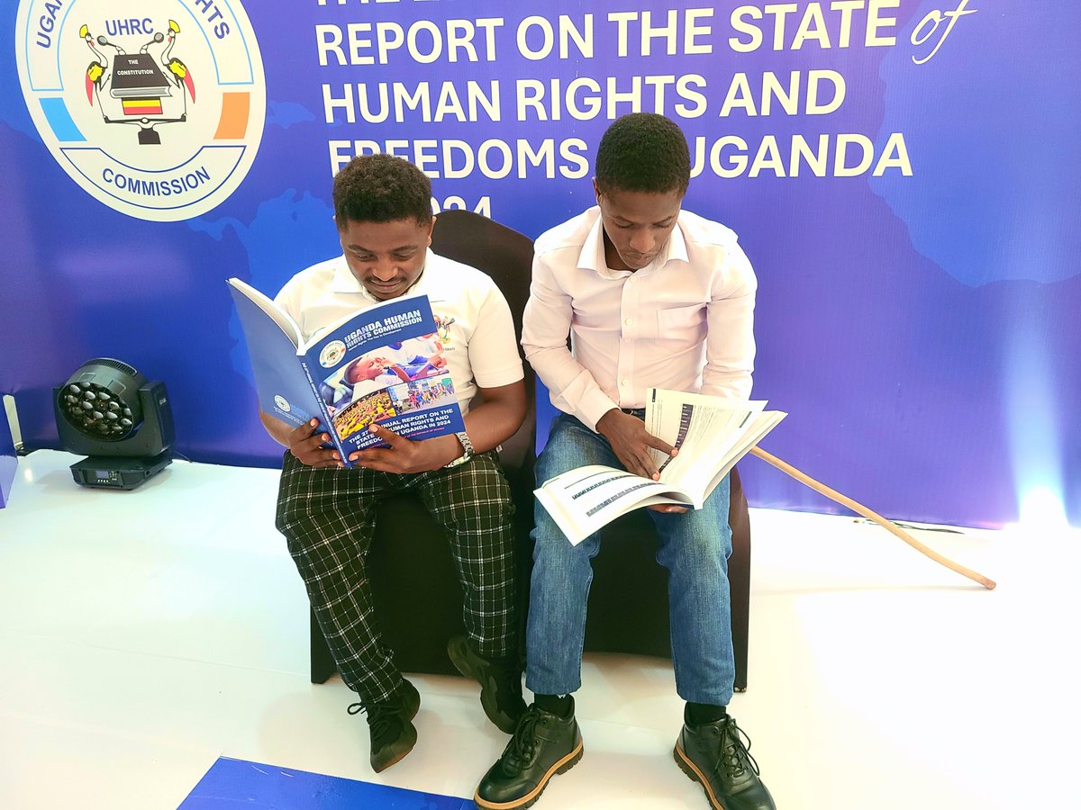 tusiimemiika's tweet photo. It's been a great day as I represented @Infinityradioug and @MUDSAUPDATES to witness The Launch of "The #27thAnnualReport on the State of Human Rights and Freedoms in Uganda in 2024" presented by @UHRC_UGANDA at @sheratonhotels https://t.co/H6cgv4Edpn