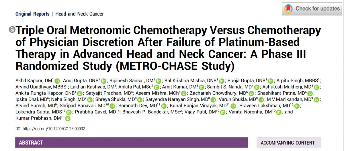 Dr Akhil Kapoor (@drakhilkapoor1) on Twitter photo ๐ฉโโ๏ธ๐จโโ๏ธ This success is the result of tireless work by a large and passionate team โ including our clinicians, clinical trial coordinators, data entry operators, statisticians, and support staff. This achievement is truly shared
๐ Grateful to be part of this journey <a href="/LungConnectIN/">Lung Connect India</a> ๐ฉโโ๏ธ๐จโโ๏ธ This success is the result of tireless work by a large and passionate team โ including our clinicians, clinical trial coordinators, data entry operators, statisticians, and support staff. This achievement is truly shared
๐ Grateful to be part of this journey <a href="/LungConnectIN/">Lung Connect India</a>