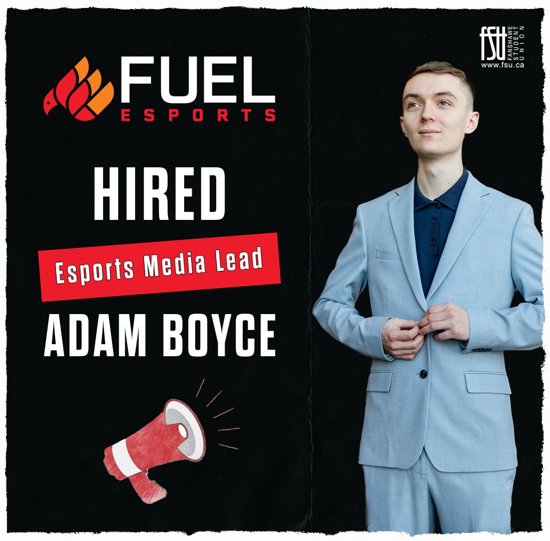 We wanted someone to tell our story, so we brought back someone who's lived it. 

Fuel Esports is excited to welcome back Adam Boyce as our Esports Media Lead!