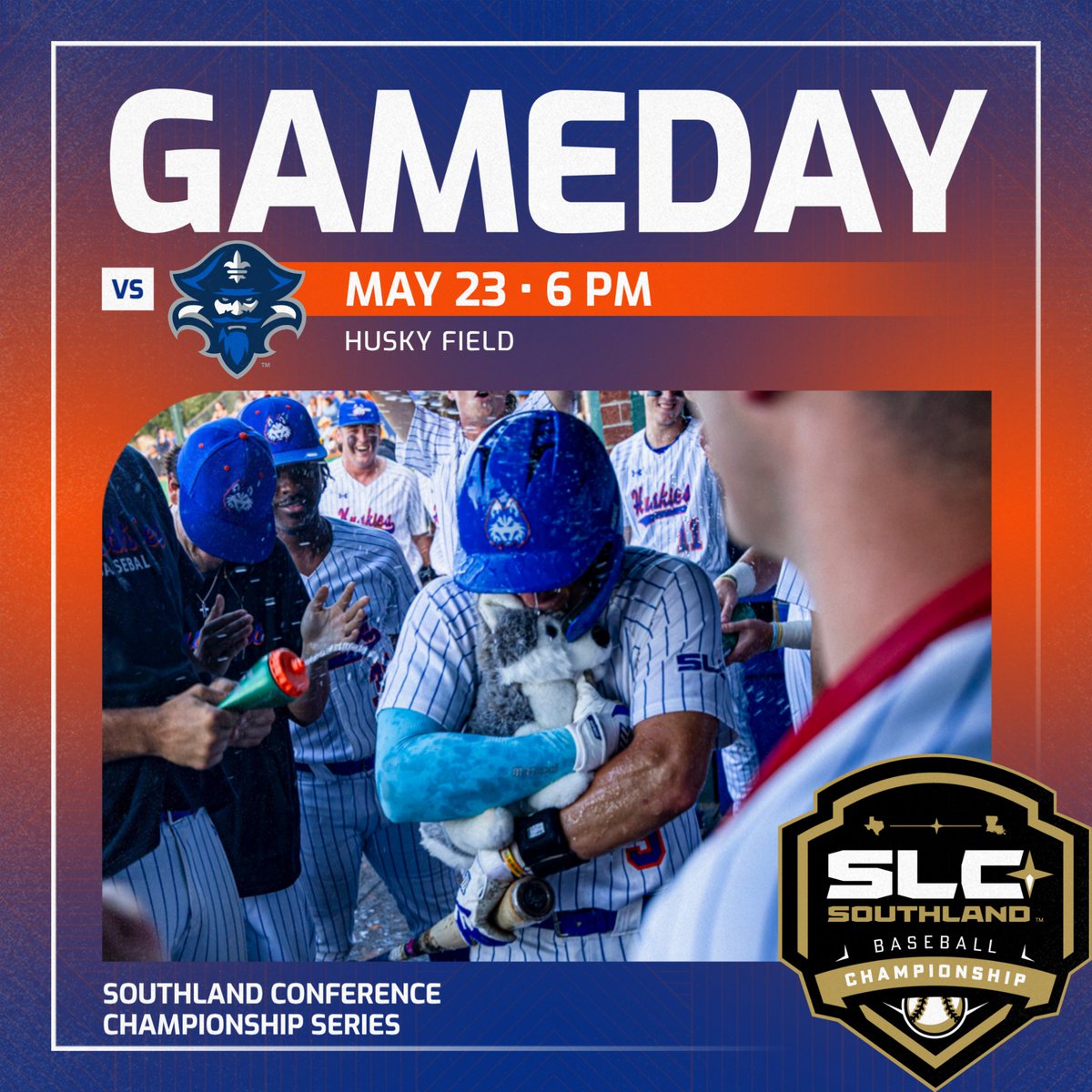 HCU Athletics (@hcuathletics) on Twitter photo Good morning Husky Fans! Who had fun last night at Husky Field? Let's do it again this evening at Game 2 of the Southland Championship Series at 6 pm!
📺 bit.ly/4kxBHpS
📊 bit.ly/4mAAq3k
🎟️ bit.ly/4345pwN
<a href="/HCUHuskiesBSB/">HCU Baseball</a>
#DawgsUp Good morning Husky Fans! Who had fun last night at Husky Field? Let's do it again this evening at Game 2 of the Southland Championship Series at 6 pm!
📺 bit.ly/4kxBHpS
📊 bit.ly/4mAAq3k
🎟️ bit.ly/4345pwN
<a href="/HCUHuskiesBSB/">HCU Baseball</a>
#DawgsUp