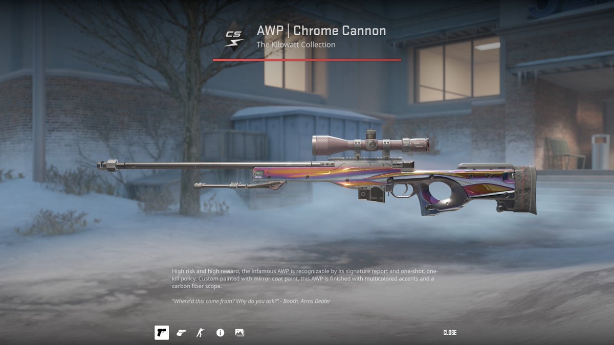 🎁 AWP | Chrome Cannon FT ($35)

➡️ TO ENTER:

✅ Follow me &amp; <a href="/lazard2209/">LaZard</a>
✅ Retweet
✅ RT Quoted Post (show proof)

⏰ Giveaway ends in 5 days!