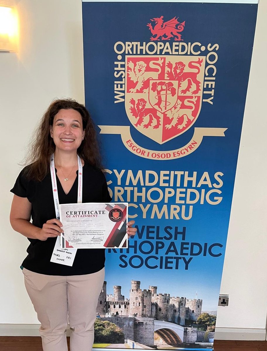 Wales Orthopaedics Research Trainee Hub tweet media