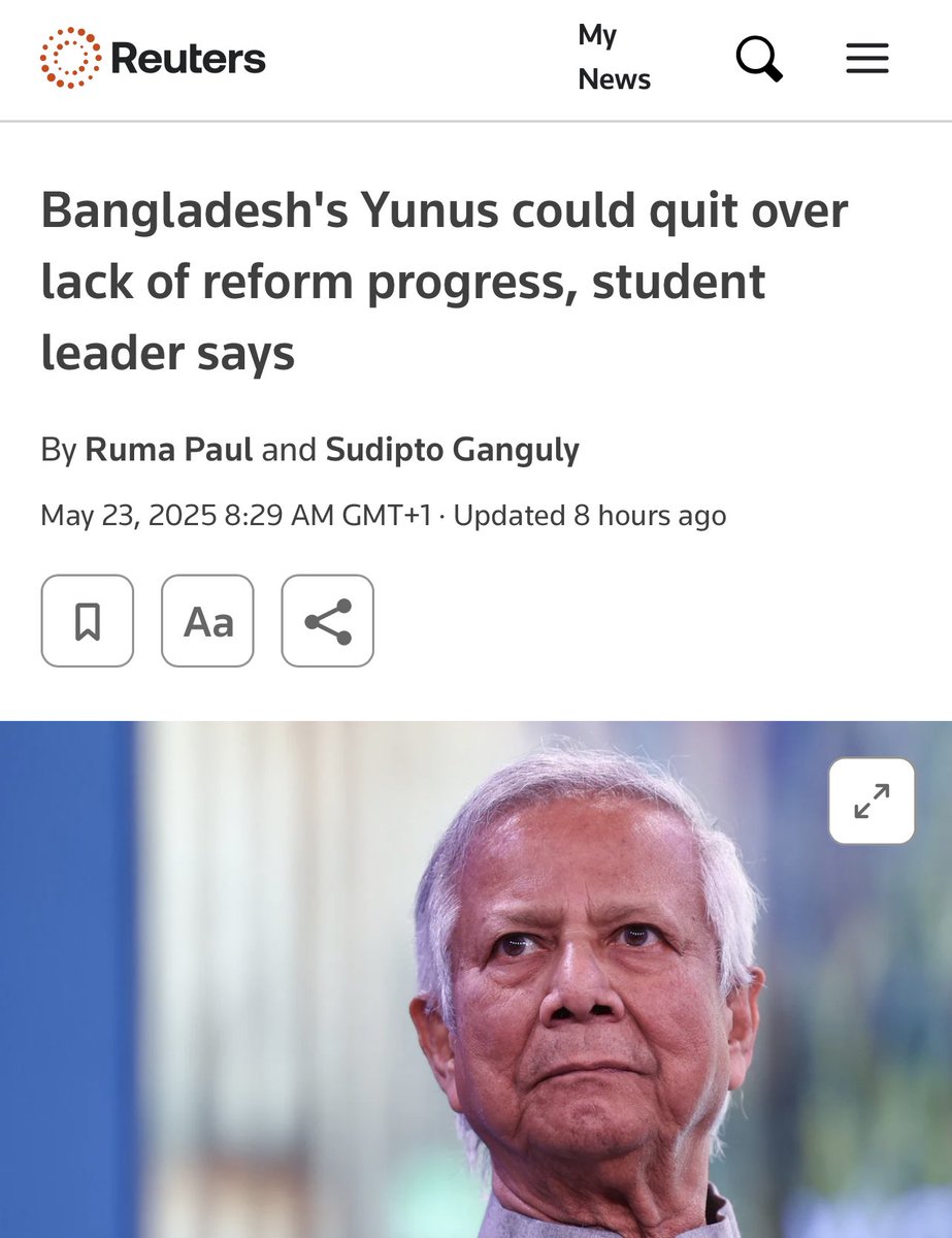 shaziac_'s tweet photo. Yunus didn’t need a Nobel, he needed an Oscar. Now that people see his true colours, he’s putting on a show to win sympathy, while backing radicals and helping his Grameen empire like it's a family business. 

#Bangladesh #politics #Grameen #TheNobelScammer #SouthAsia 

@Reuters @BabarHoneyX @bdwatch2024 @probirbidhan @dailystarnews @NewAgeBDcom @guardiannews @bbcbangla @BBCPolitics @nytimes @timesofindia @NobelPrize @SamiraHussain15