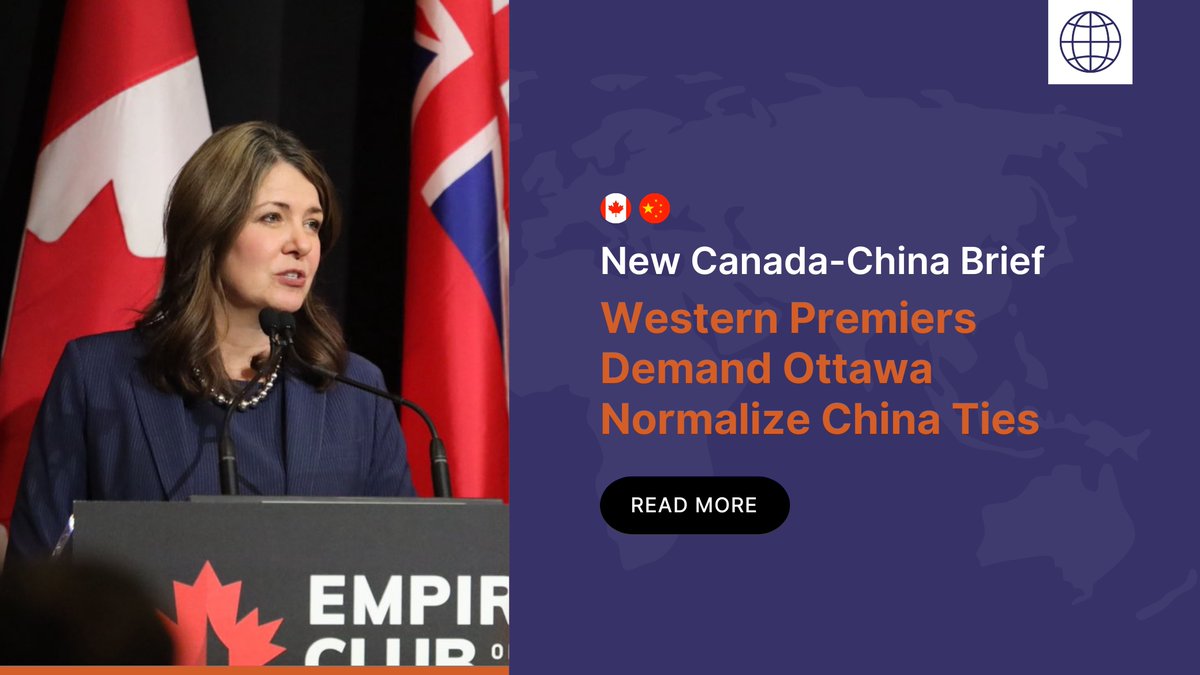 Institute for Peace & Diplomacy (@diplomacy_peace) on Twitter photo 🆕 This week’s Canada-China Brief covers Western Canada’s calls on Ottawa to stabilize trade relations with Beijing and more — ft. analysis from <a href="/JulianKaragues1/">Julian Karaguesian</a> <a href="/mcgillu/">McGill University</a>, <a href="/HughPrincipal/">Hugh Stephens</a> + <a href="/AlexHe9527/">Alex He</a> <a href="/CIGIonline/">CIGI</a>.
canadachinabrief.substack.com/p/western-prem… 🆕 This week’s Canada-China Brief covers Western Canada’s calls on Ottawa to stabilize trade relations with Beijing and more — ft. analysis from <a href="/JulianKaragues1/">Julian Karaguesian</a> <a href="/mcgillu/">McGill University</a>, <a href="/HughPrincipal/">Hugh Stephens</a> + <a href="/AlexHe9527/">Alex He</a> <a href="/CIGIonline/">CIGI</a>.
canadachinabrief.substack.com/p/western-prem…