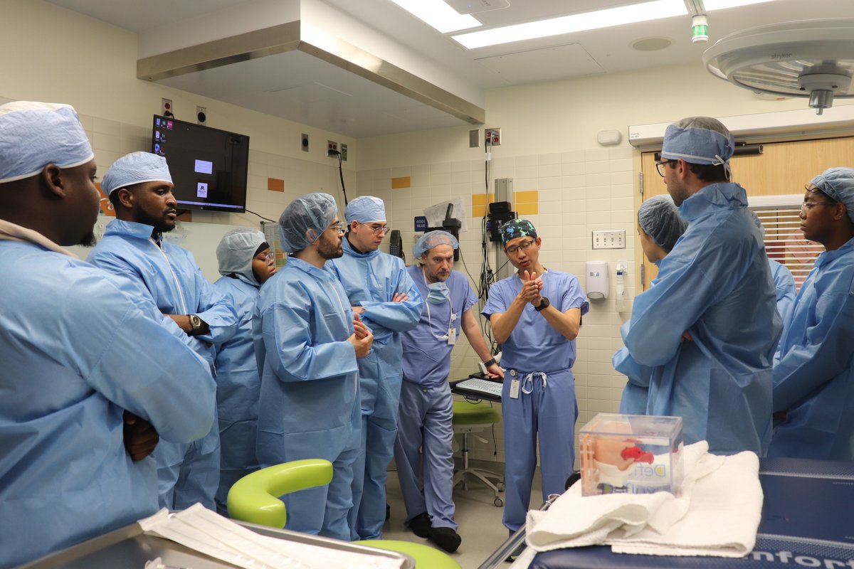 Our Aliabadi-Kazim scholars attended a simulation lab where they practiced Deflux injections with pediatric urologists Drs. Duong Tu and Victor Figueroa. 
#UMNUrology #MedEd #pediatricurology