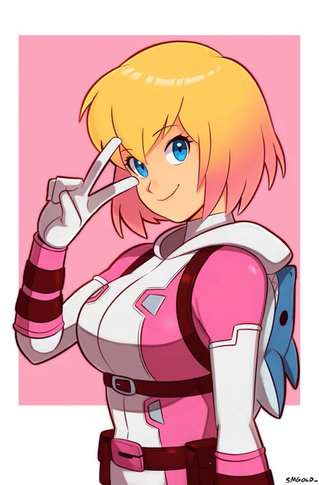 My final Gwenpool drawing