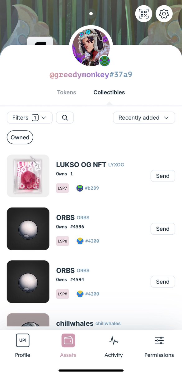 Received my #lukso OG NFT! 😃