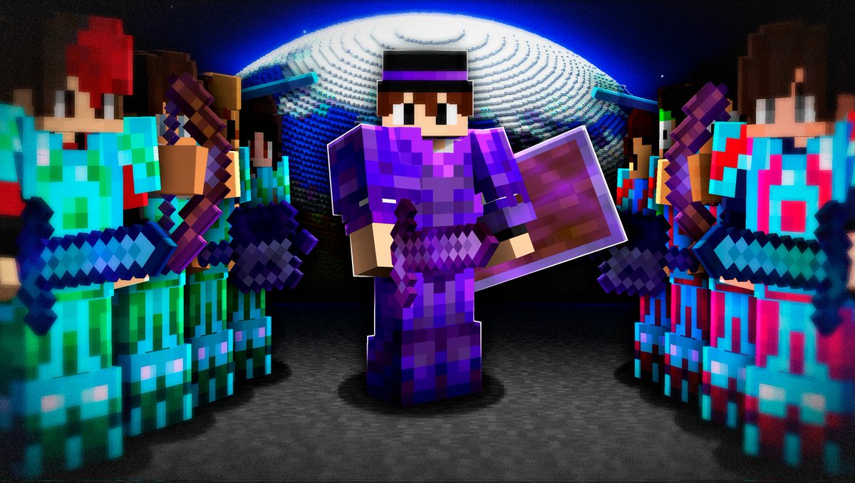 Thumbnail for: <a href="/Blackz1Neditor/">Blackzin #MinecraftCosmo</a> 
✨ Commission➛ Discord: angel.end.  #thumbnail #Minecraft