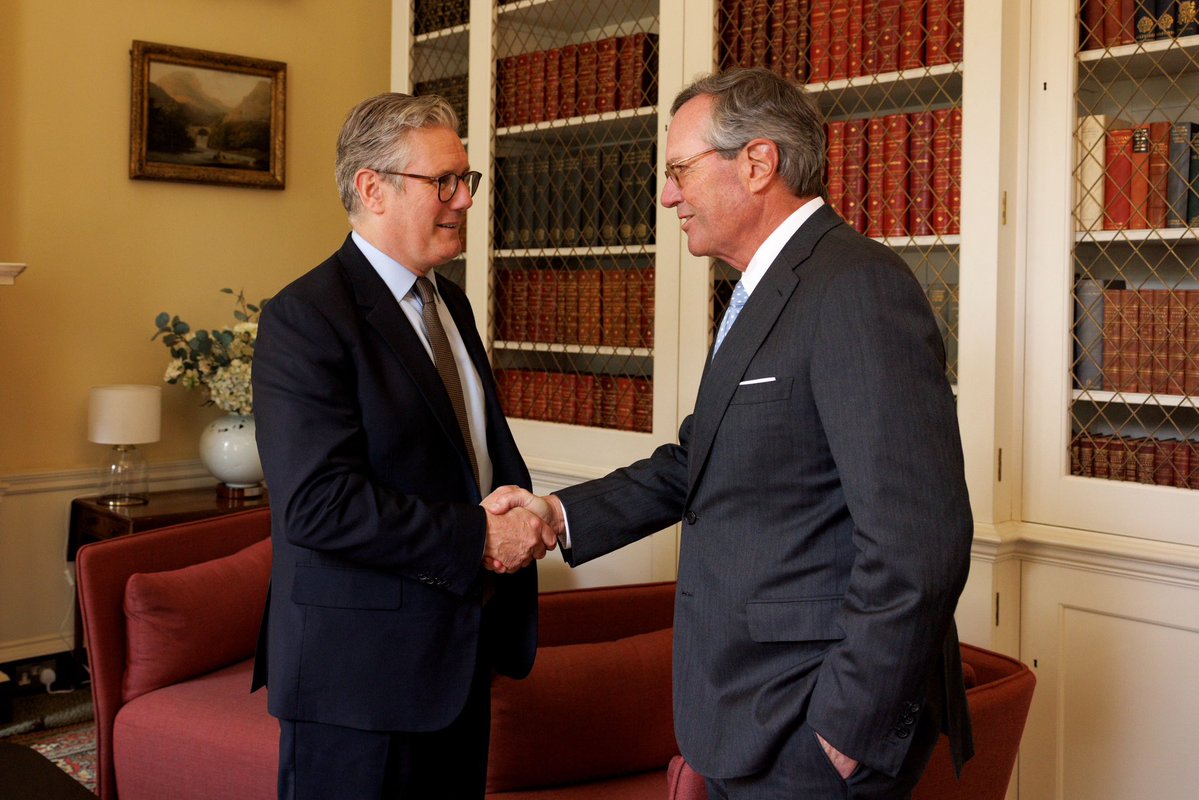 U.S. Ambassador to the UK (@usambuk) on Twitter photo The Prime Minister <a href="/Keir_Starmer/">Keir Starmer</a> and I met today to discuss the recent progress made between our countries – from the historic trade deal that we made two weeks ago, to ensuring our long-term security with partnerships such as AUKUS. I told the Prime Minister that <a href="/POTUS/">President Donald J. Trump</a> Trump The Prime Minister <a href="/Keir_Starmer/">Keir Starmer</a> and I met today to discuss the recent progress made between our countries – from the historic trade deal that we made two weeks ago, to ensuring our long-term security with partnerships such as AUKUS. I told the Prime Minister that <a href="/POTUS/">President Donald J. Trump</a> Trump
