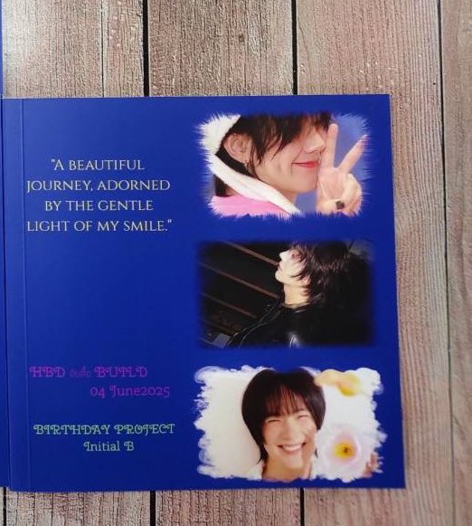 pimmyy_p's tweet photo. ตอนนี้เราได้จัดทำphotobookบันทึกทุกคำอวยพรวันเกิดถึงบิวจากทุกคนเรียบร้อย💙🎁
#InitialB
#Beyourluve
#BuildJakapan https://t.co/a076bkDXoq
