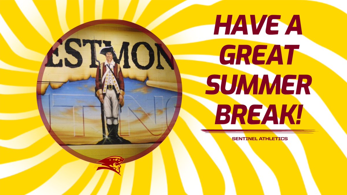 The 2024-2025 school year is officially in the books (though Athletics are still going)! Thanks for a great school year and have a GREAT summer break, Sentinels!
