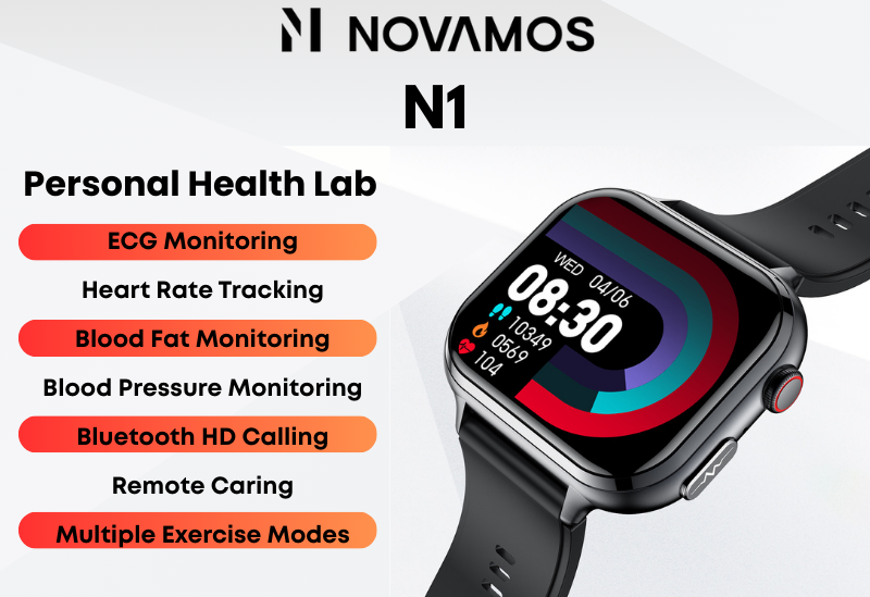 naijatechguide's tweet photo. Novamos N1: Smartwatch with ECG Monitoring and Blood Glucose Tracking
Learn More on NaijaTechGuide >>> https://t.co/3j0Bq3jKsH
#Novamos #NovamosN1 #Smartwatch