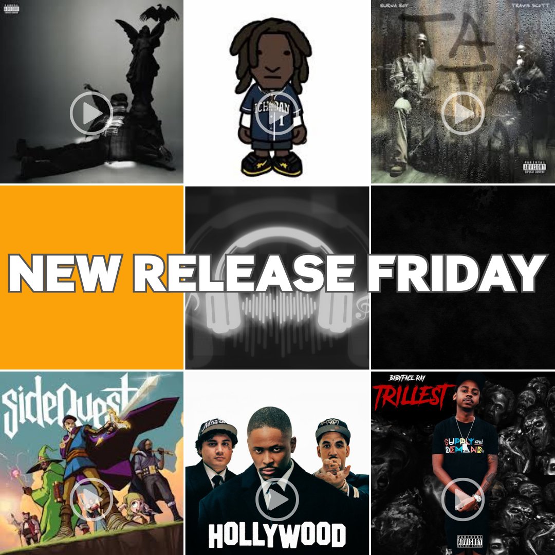 bynkmedia1's tweet photo. Albums / EPs (🎧)
🎧 Rob49 — Let Me Fly
🎧 Common — Be (20th Anniversary)
🎧 Diorvsyou — Paussus.99 (EP)
🎧 Rich Brian — WHERE IS MY HEAD?
🎧 Boldy James &amp; Your Boy Posca — Magnolia Lefore
🎧 G-Eazy — Helium
🎧 sixzino — Speaker Baby
🎧 BossMan Dlow — Dlow Curry (Deluxe) https://t.co/WH94091NvF