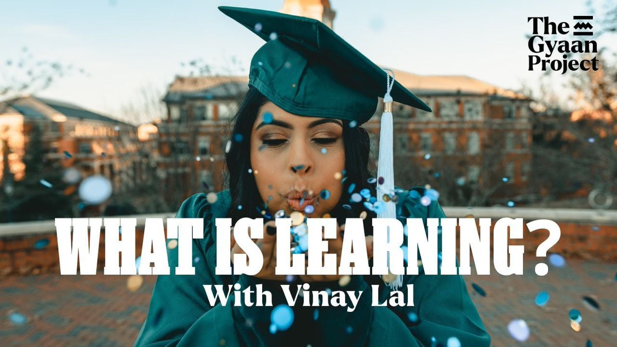 thegyaanproject's tweet image. Vinay Lal on Why Learning Is More Than Just Information or Skills
buff.ly/naxLNin 
#VinayLal #TheGyaanProject #WhatIsLearning #LearningNotSchooling #EducationReform #PhilosophyOfLearning #IndianThinkers #PodcastClip #TGP309
